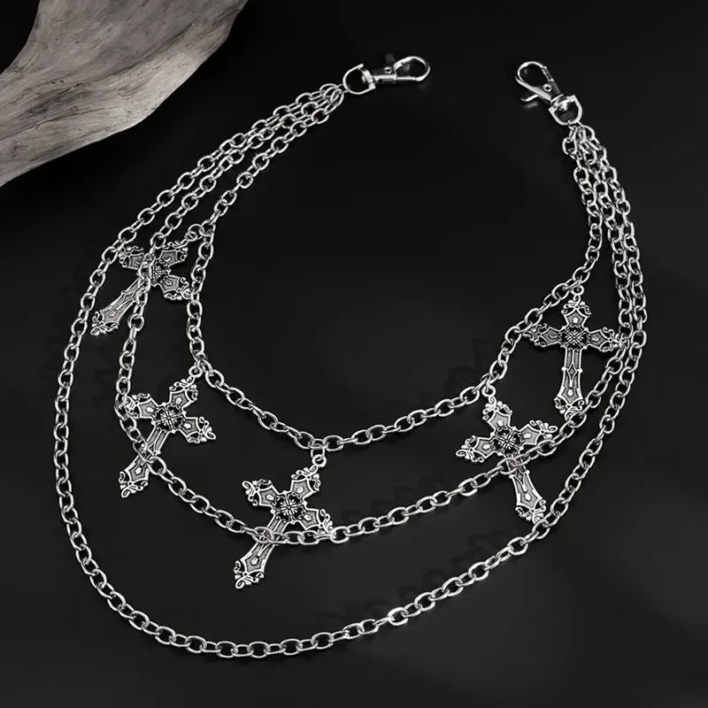 Metal Garnish - Five Crosses