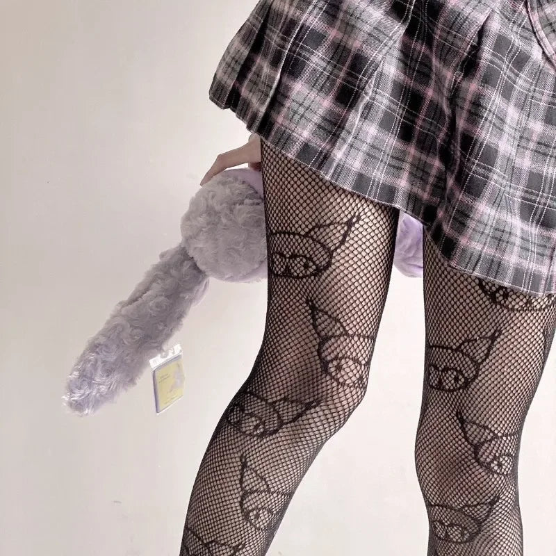 Hello Kitty Fishnet Socks