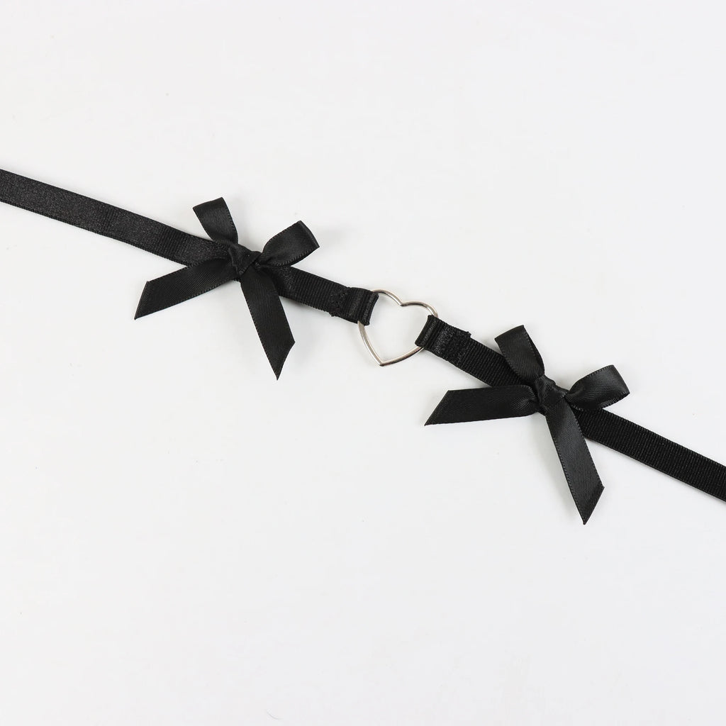 Love Lolita Bride Leg Garter Anime Love Elastic Bow Leg Ring Thigh Ring Role Playing Leg Ring Wedding Sexy Garter