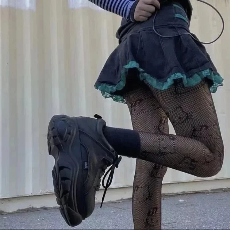 Hello Kitty Fishnet Socks