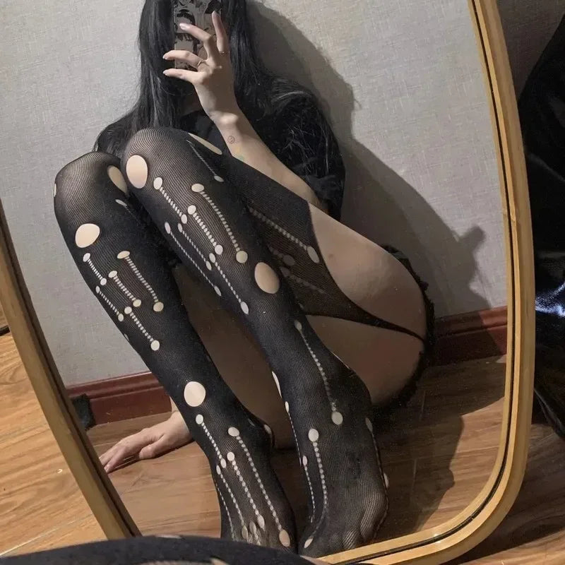 Lolita Fishnets - Sleek Y2K