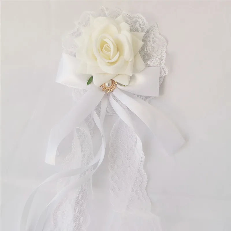 Palace Style ! - Lolita Cla, Velvet Rose Hairpin, Gothic Lolita Dark Gothic