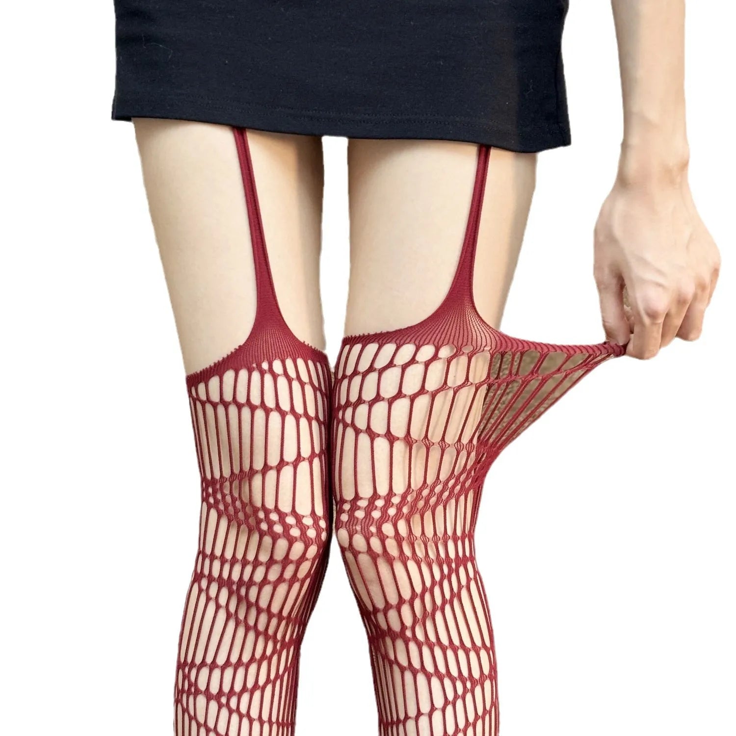 Lolita Fishnets - Sleek Y2K