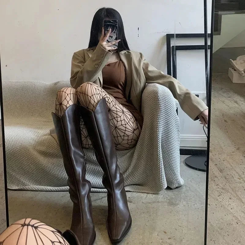 Lolita Fishnets - Sleek Y2K