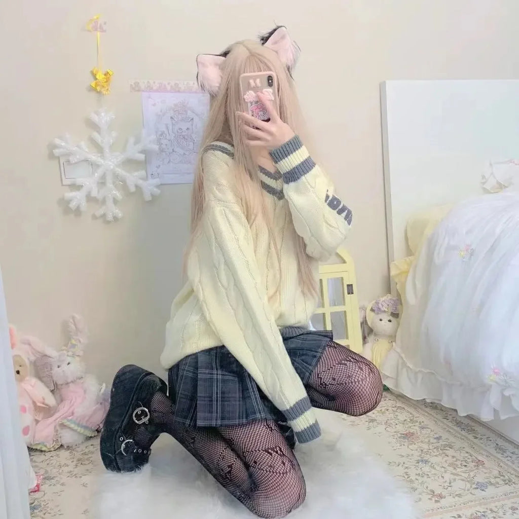 Hello Kitty Fishnet Socks