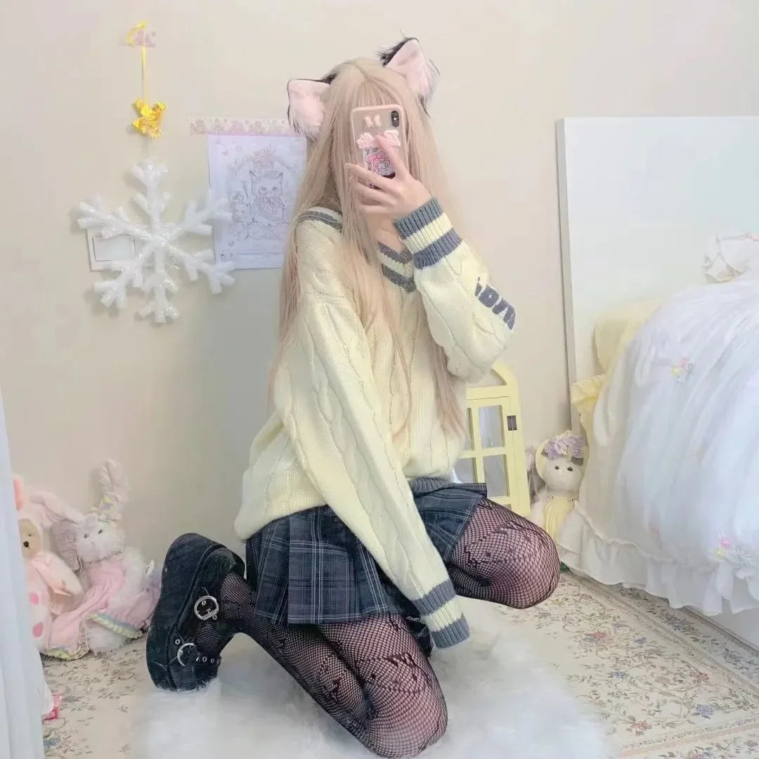 Hello Kitty Fishnet Socks