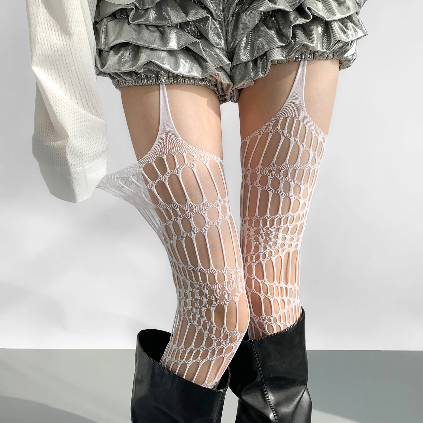 Lolita Fishnets - Sleek Y2K
